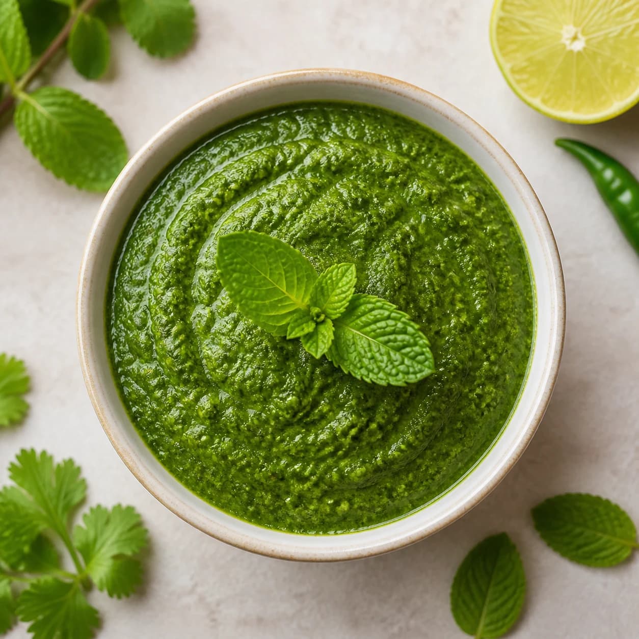 Pudina / Dhaniya Chutney