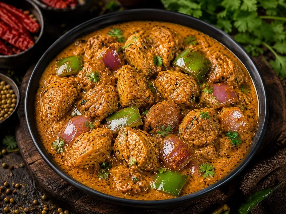 Soyabean Chaap Masala