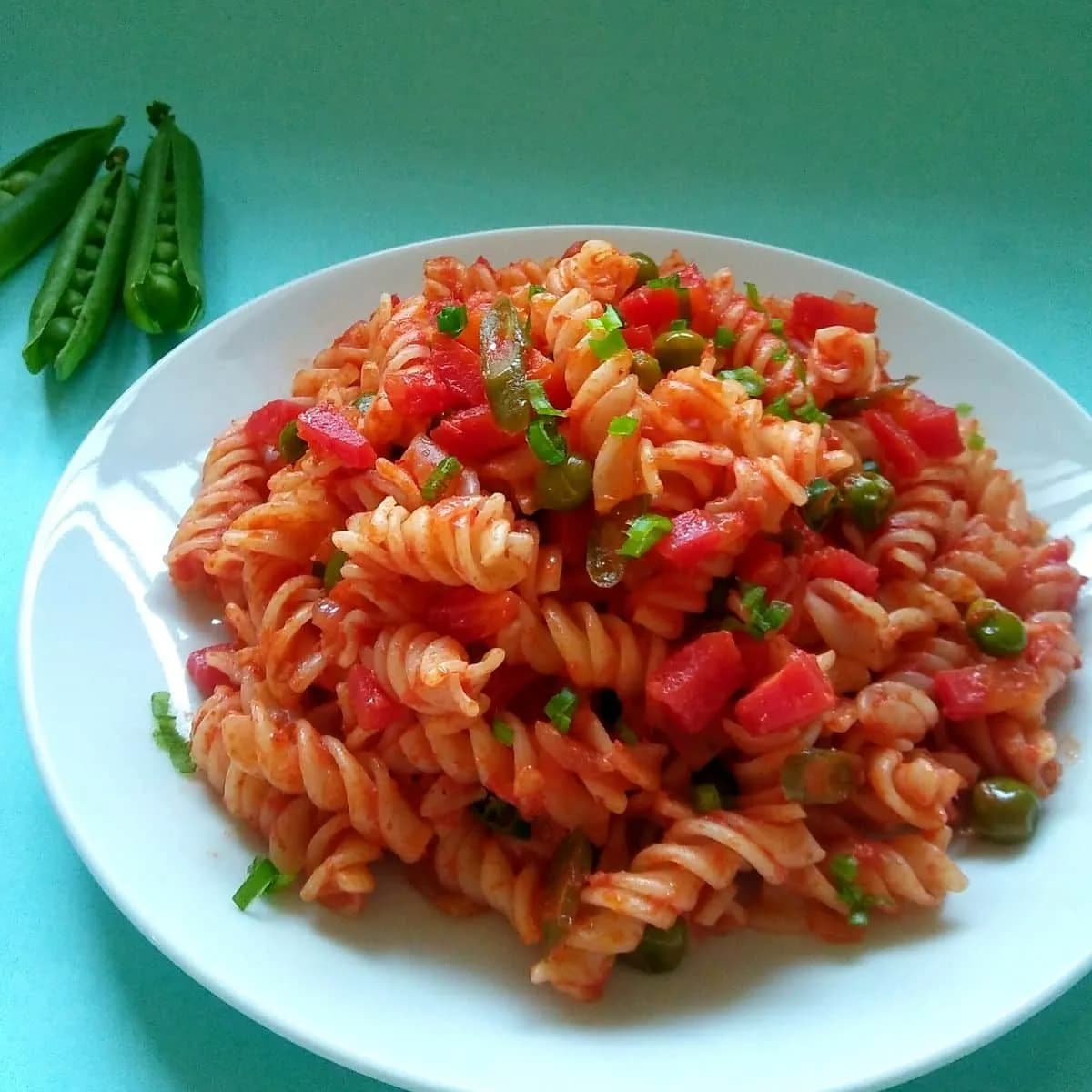 Desi Veg Masala Pasta