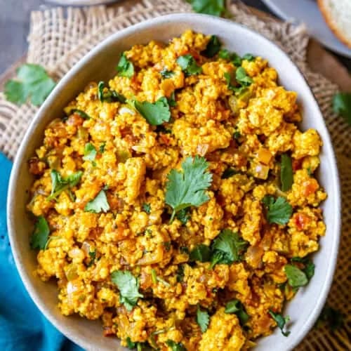 Indian Paneer Bhurji