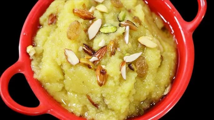 Kesar Suji Halwa